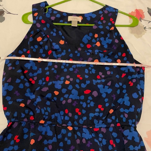 Navy dress from Loft size 10 - Picture 3 of 7